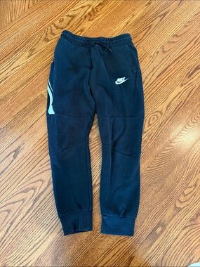 Nike Tech Kids Black Jogger Sweatpants